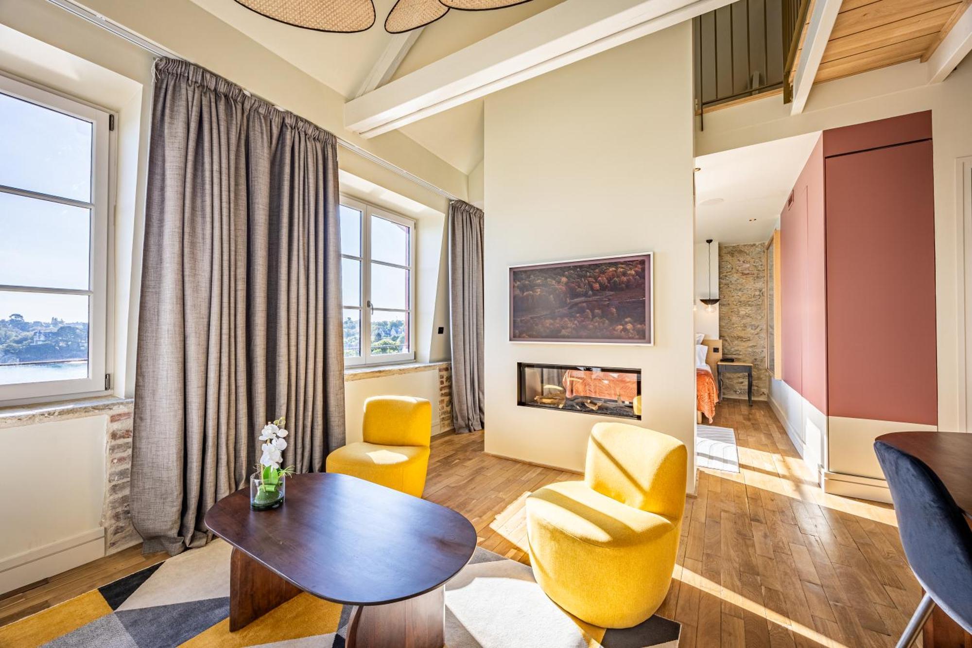 Restaurant Hotel Didier Meril Dinard Ngoại thất bức ảnh